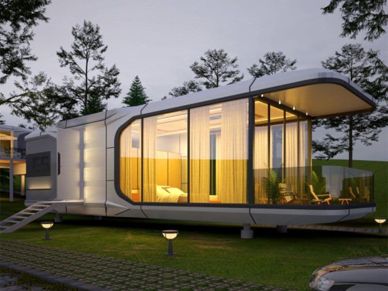 D5 Prefab Space Capsule House thumbnail 2