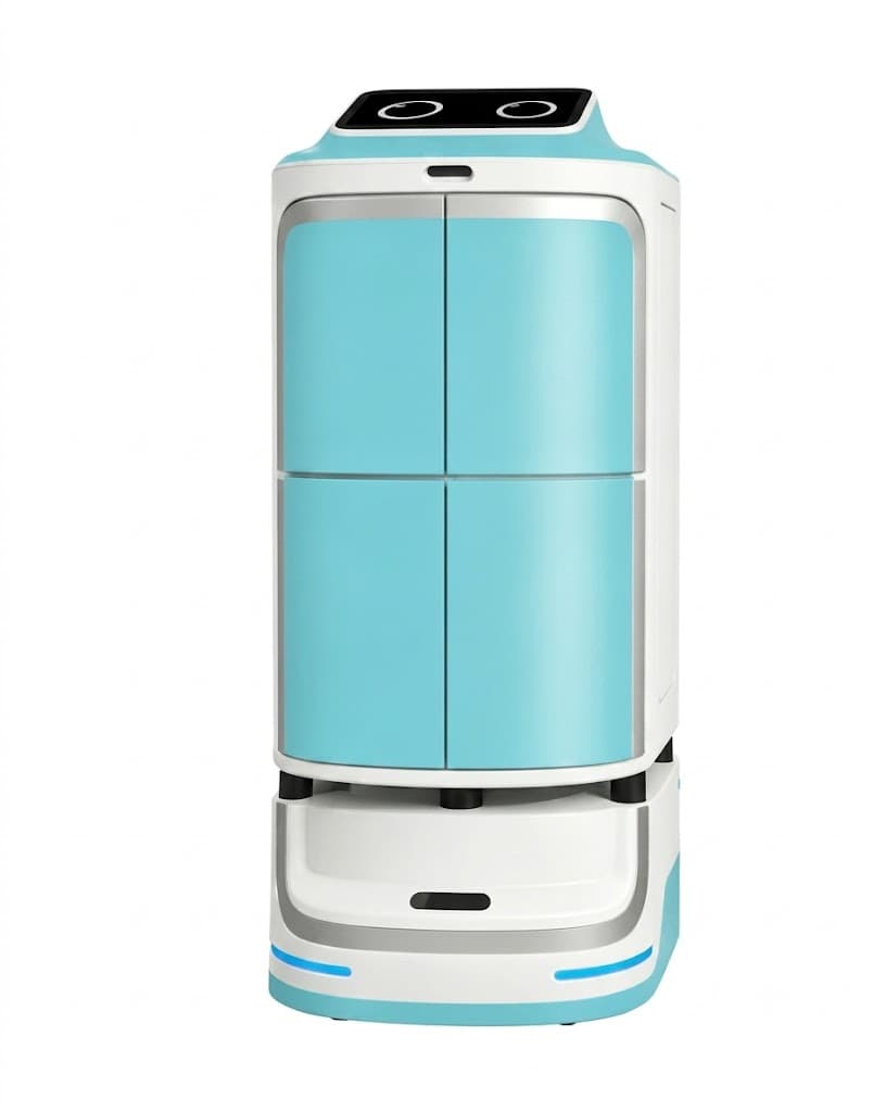 Oxbot-E multi-layer delivery robot