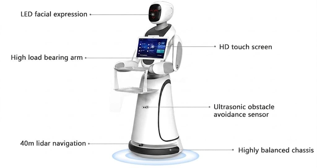 Amy delivery robot technical specifications