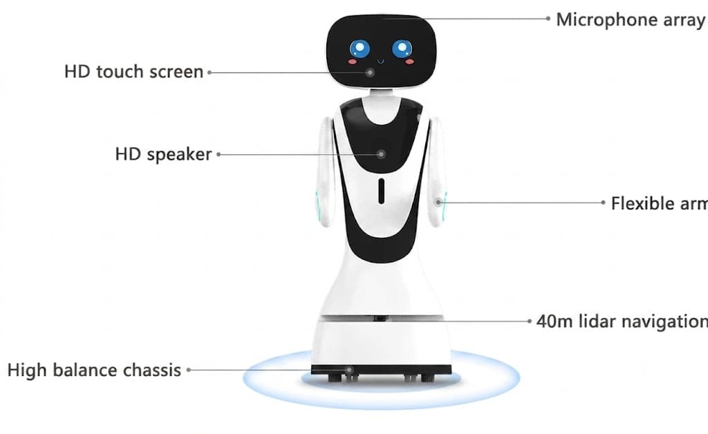 Timo AI service Robot technical specifications